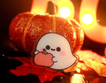 Pumpkin Ghost Pin