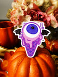 Purple Eyescream Sticker