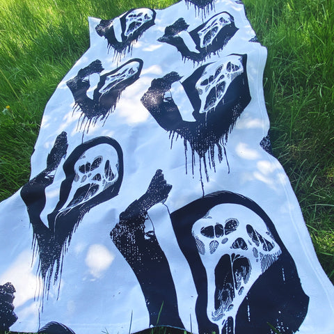 Scream Towel - White