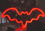 Red Neon Bat Sign