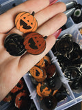 Jack-o-lanturn Enamel Pin